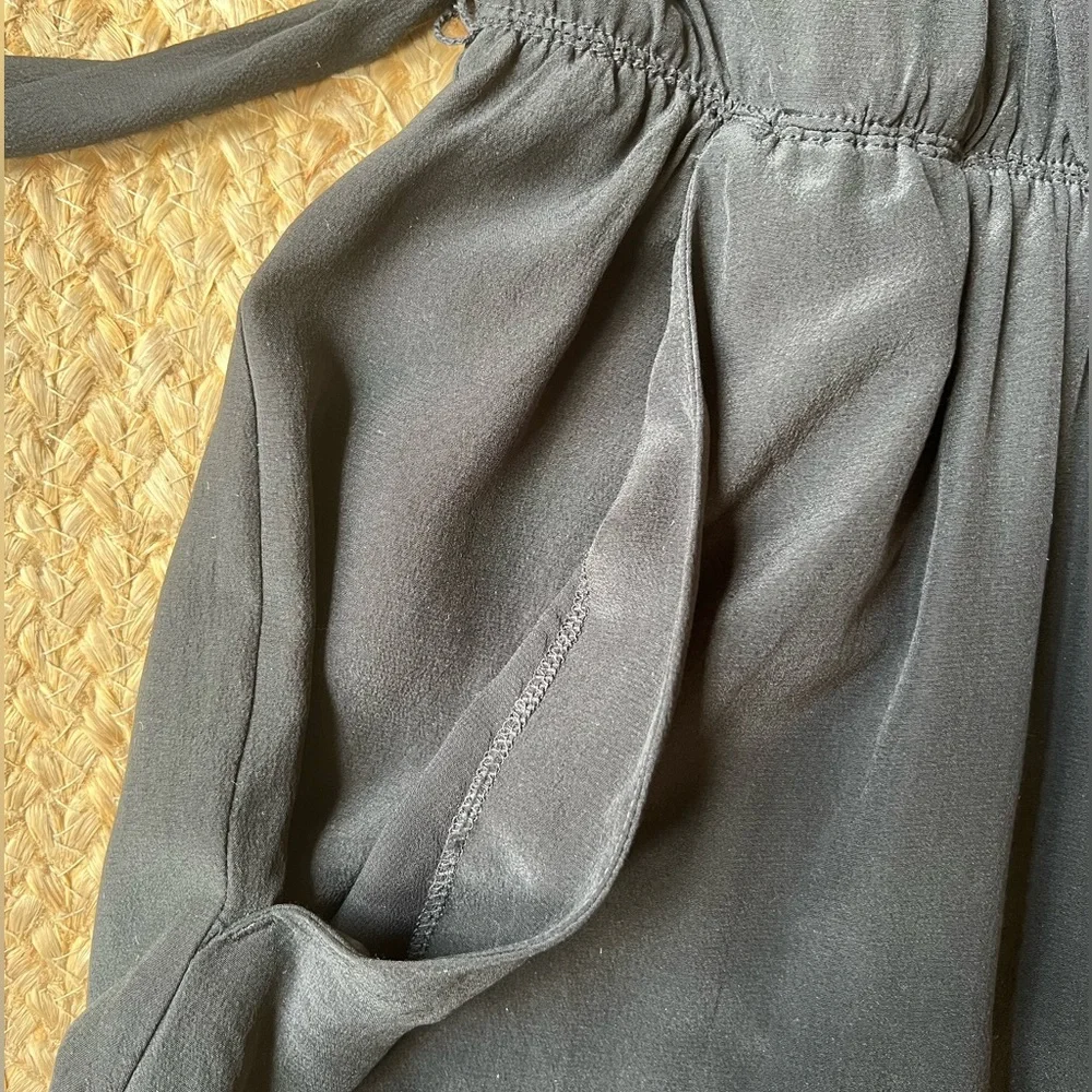 Aritzia Babaton Black Silk Jumpsuit Size XS - Picture 6 of 8
